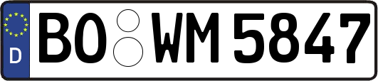 BO-WM5847