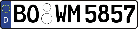 BO-WM5857