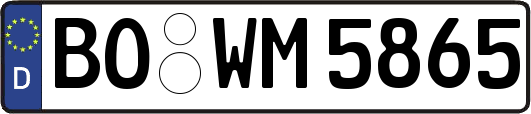BO-WM5865