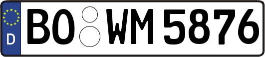 BO-WM5876