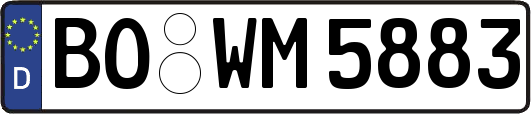 BO-WM5883