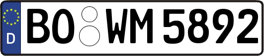 BO-WM5892