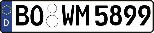 BO-WM5899