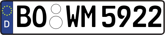 BO-WM5922
