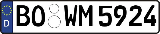 BO-WM5924