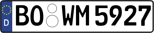 BO-WM5927