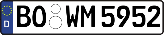 BO-WM5952
