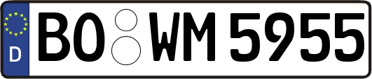BO-WM5955