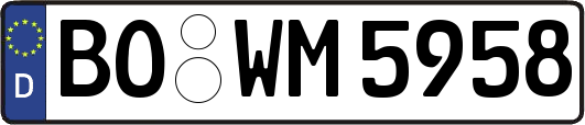 BO-WM5958
