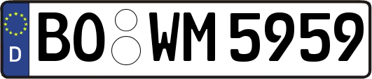 BO-WM5959