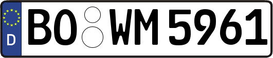 BO-WM5961