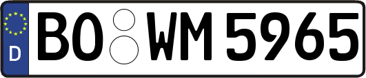 BO-WM5965