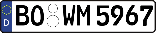 BO-WM5967