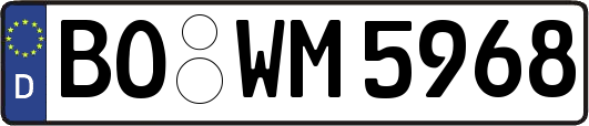 BO-WM5968