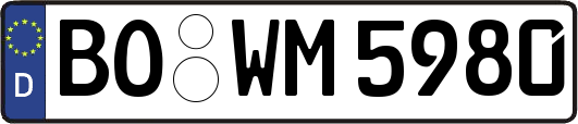 BO-WM5980