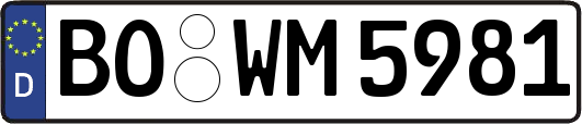 BO-WM5981