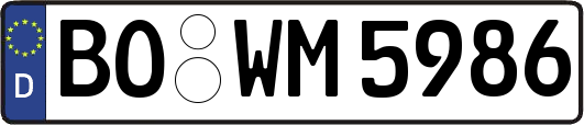 BO-WM5986