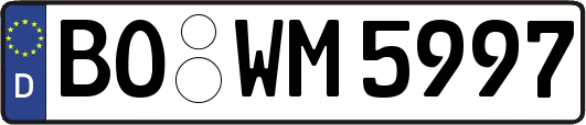 BO-WM5997