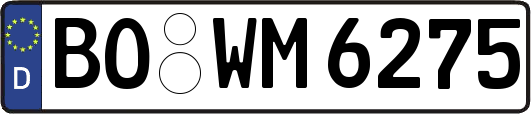 BO-WM6275