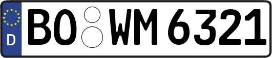 BO-WM6321