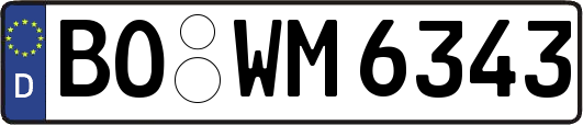 BO-WM6343