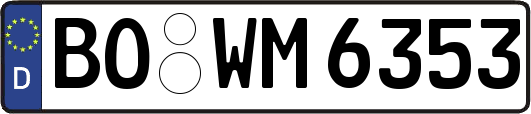 BO-WM6353