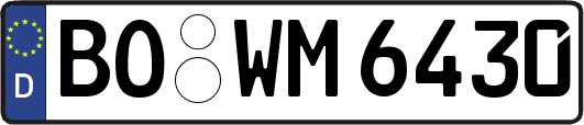 BO-WM6430