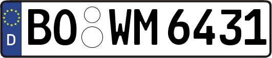 BO-WM6431