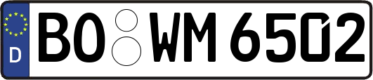 BO-WM6502