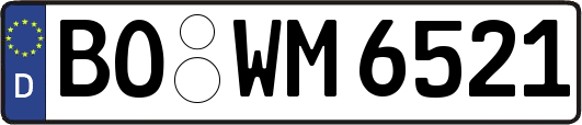 BO-WM6521