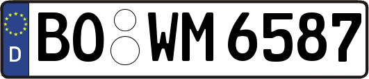 BO-WM6587