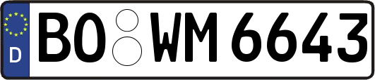 BO-WM6643