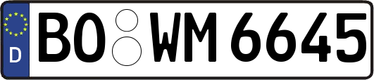 BO-WM6645