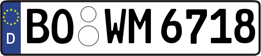 BO-WM6718