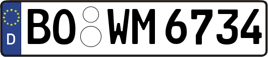 BO-WM6734