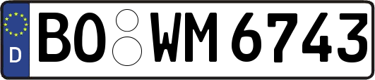 BO-WM6743