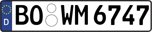 BO-WM6747