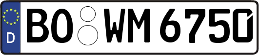 BO-WM6750