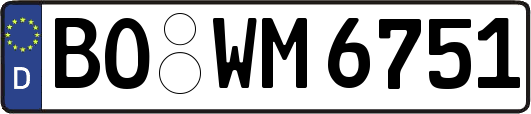 BO-WM6751