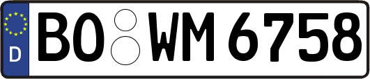 BO-WM6758