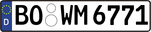 BO-WM6771