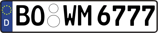 BO-WM6777