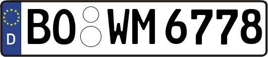 BO-WM6778
