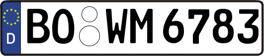 BO-WM6783