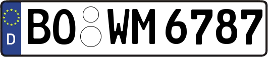 BO-WM6787