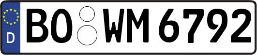 BO-WM6792