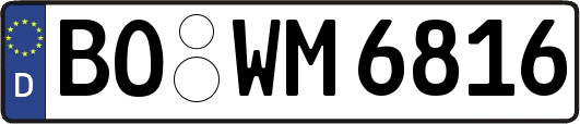 BO-WM6816