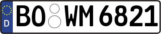 BO-WM6821