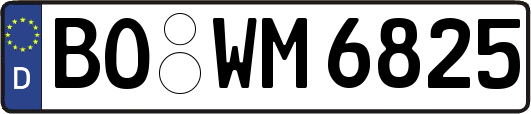 BO-WM6825