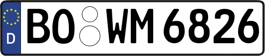 BO-WM6826